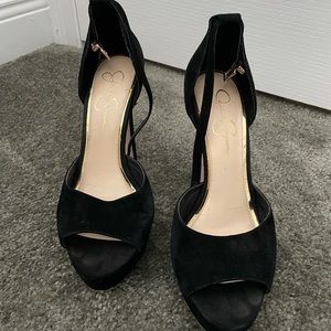 Gently Used Faux Suede Pumps